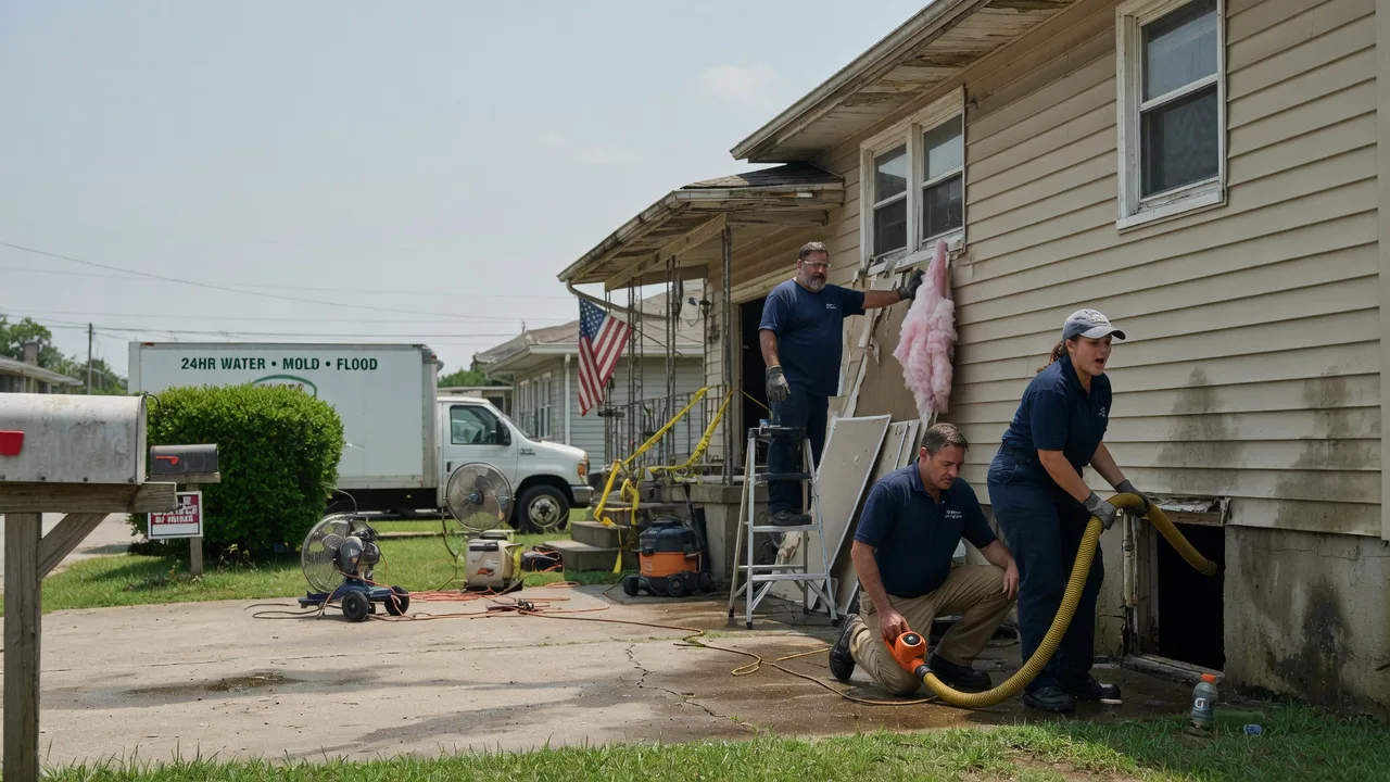 Water Damage Repair in Crosby, TX near me